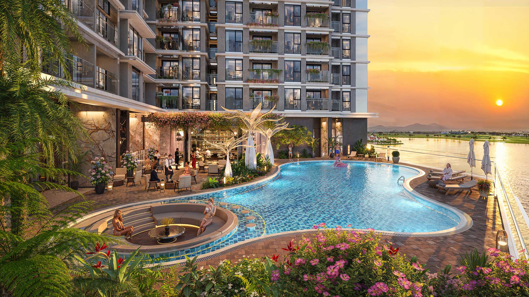 Vị trí chung cư Luxora Vĩnh Yên