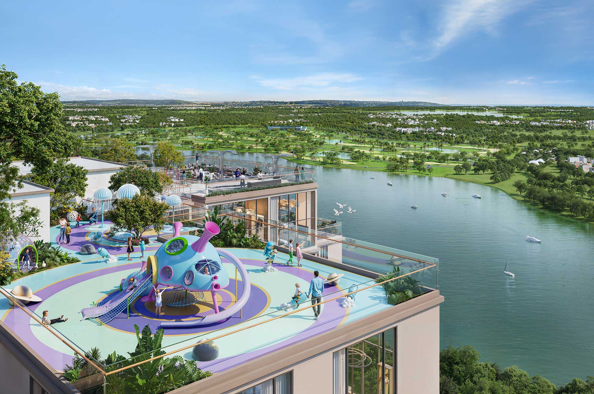 Vị trí chung cư Luxora Vĩnh Yên